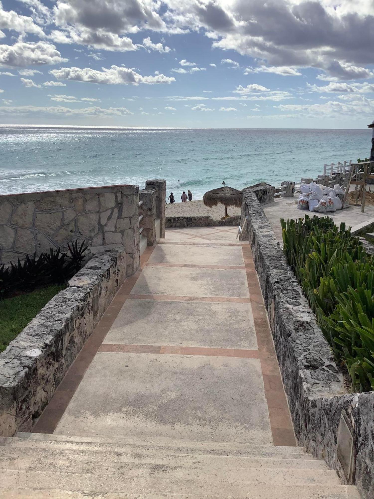 Beachaccess Hotelzone 3705 坎昆 外观 照片