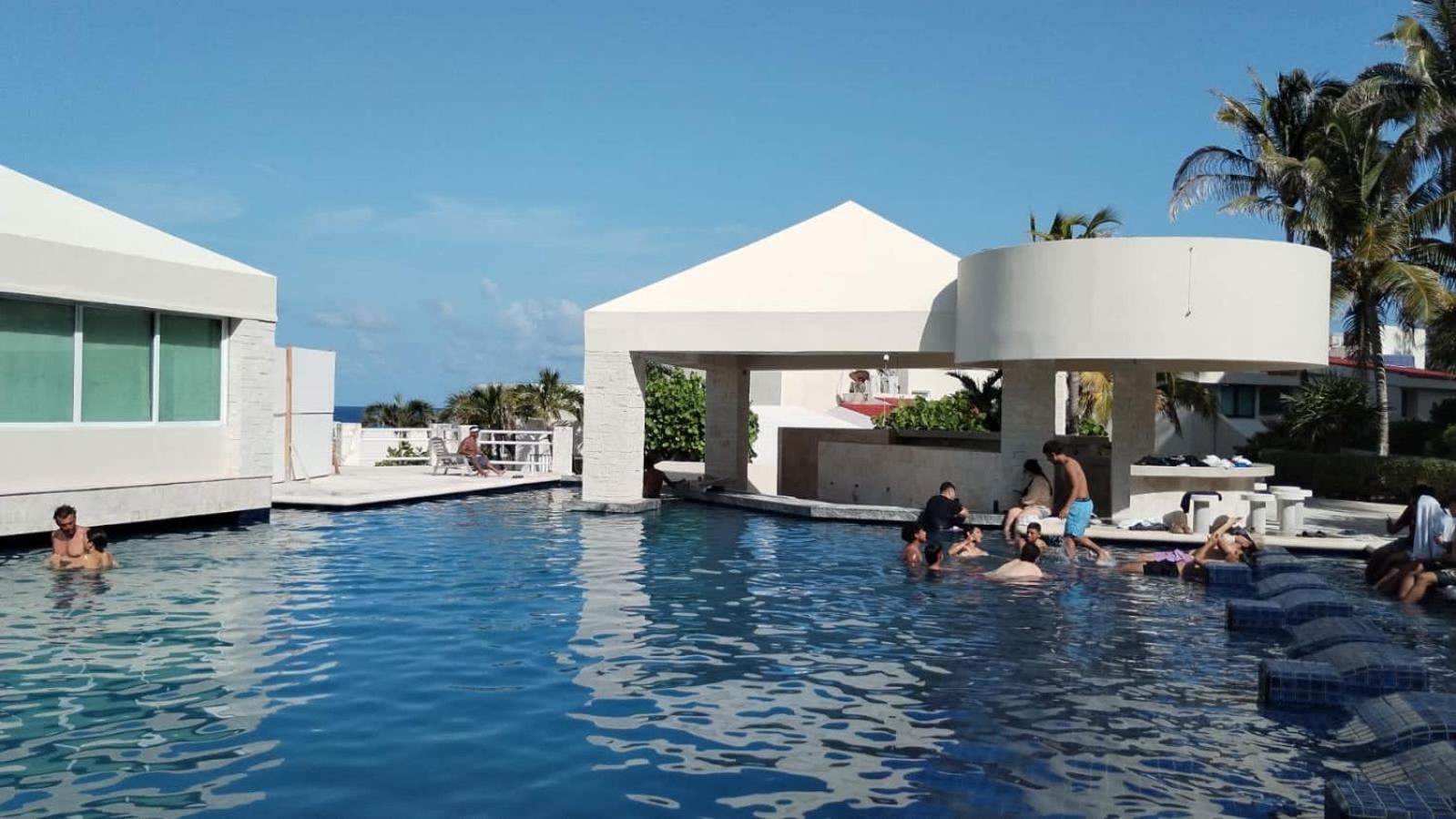 Beachaccess Hotelzone 3705 坎昆 外观 照片